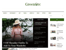 Tablet Screenshot of greenorc.com